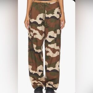Women's Camouflage Cargo Trousers